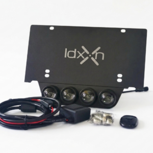 Portaplacas LED Ledxon ROCKET 4 Lupas 120W con Control Remoto - Universal